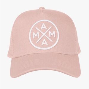 Tiny Trucker brand, ‘MAMA’ trucker hat in pink blush, women’s, OS